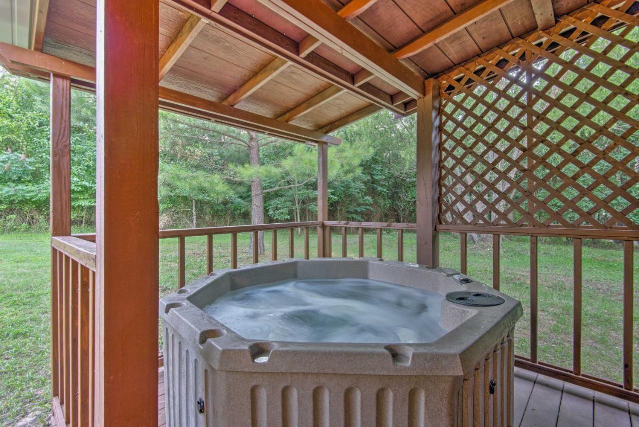 Broken Bow Starlight Cabin With Private Hot Tub! Экстерьер фото