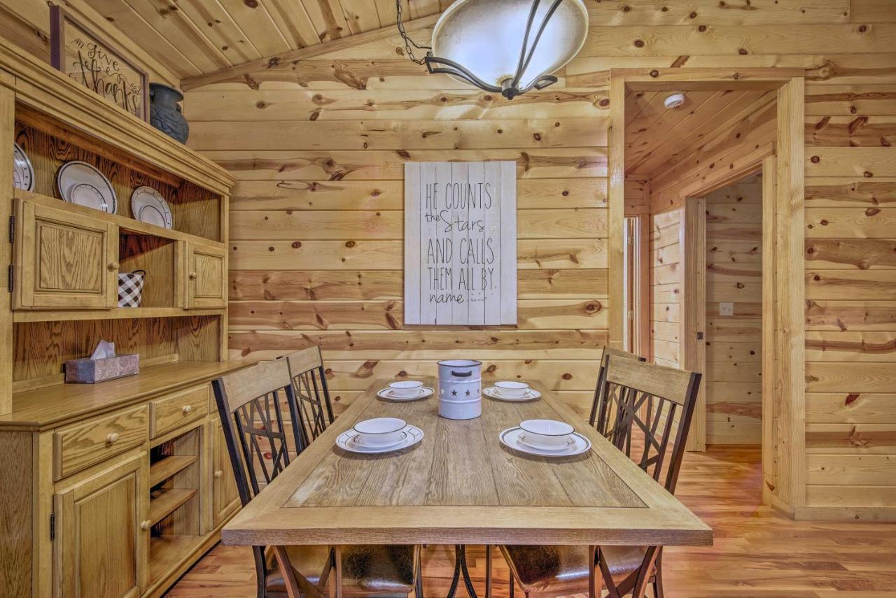 Broken Bow Starlight Cabin With Private Hot Tub! Экстерьер фото