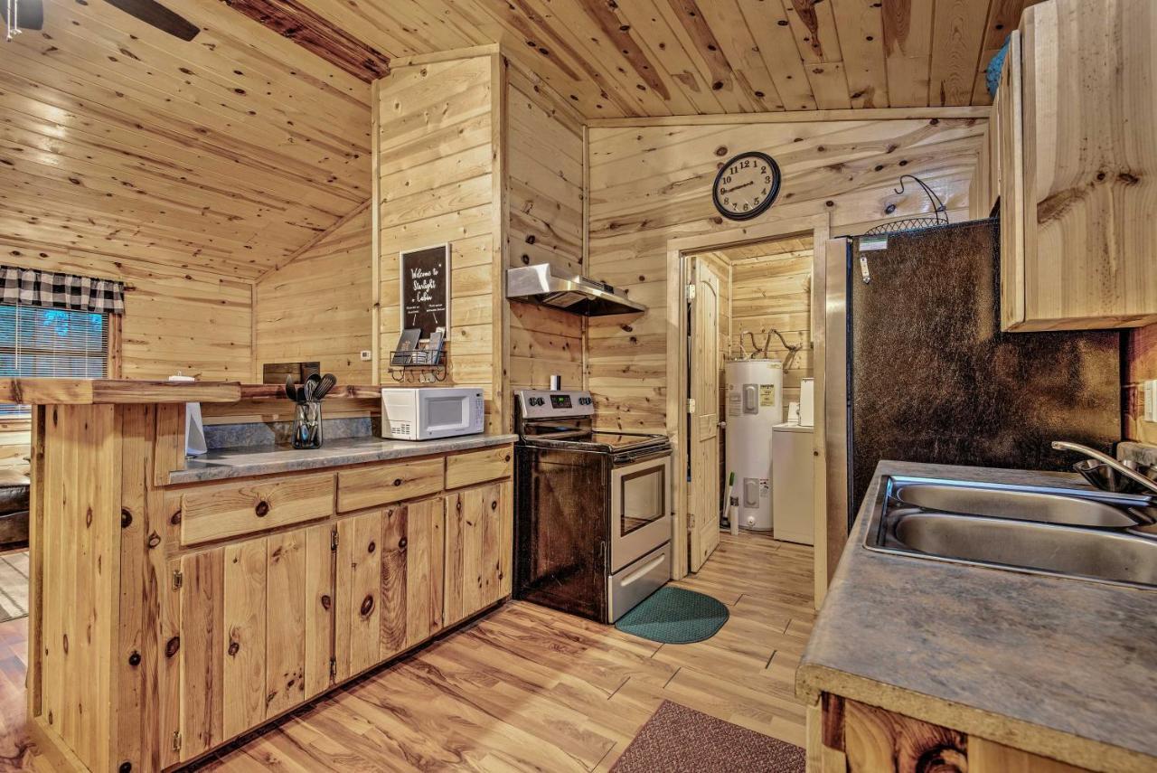 Broken Bow Starlight Cabin With Private Hot Tub! Экстерьер фото