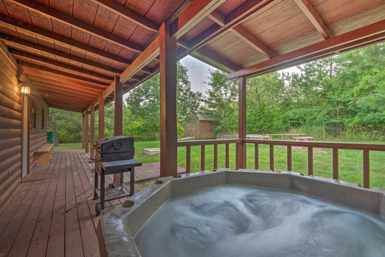 Broken Bow Starlight Cabin With Private Hot Tub! Экстерьер фото